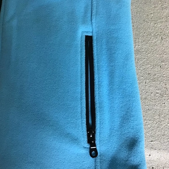 Vail Colorado Womens Fleece Jacket Full Zip Long Sleeve Zipper Pockets Blue Sz S - Picture 6 of 11
